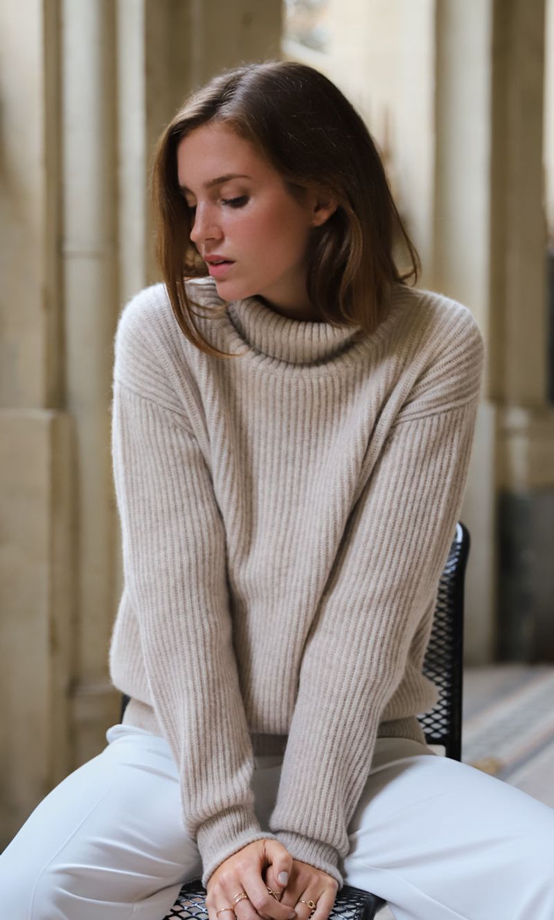 Cashmere sweaters blend comfort with class