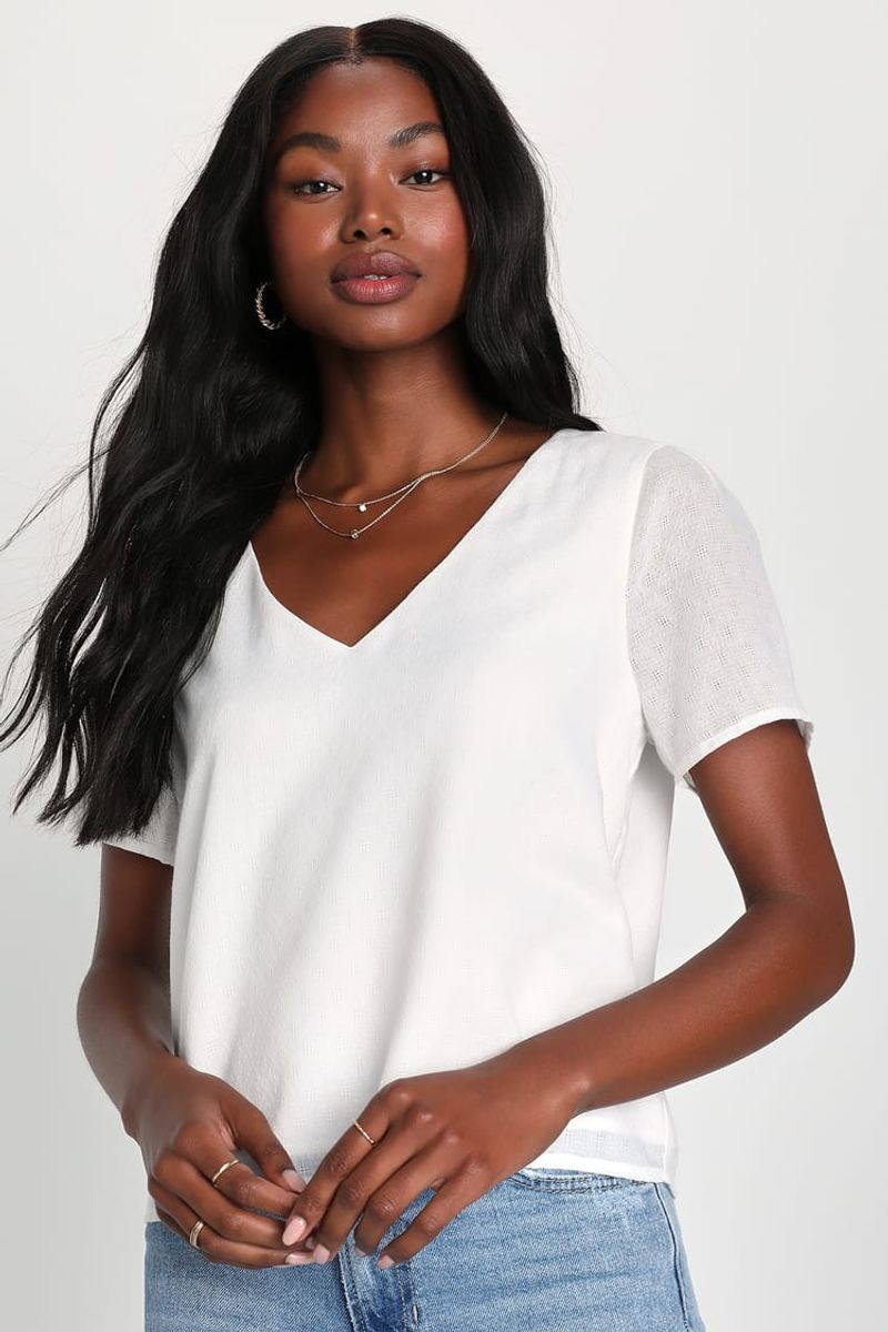 V-Necks Elongate Your Torso