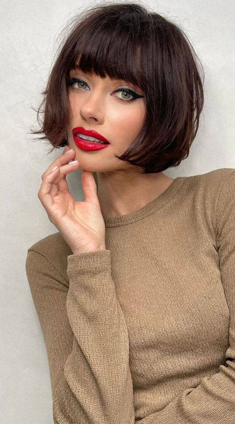 Sleek Pageboy Bob