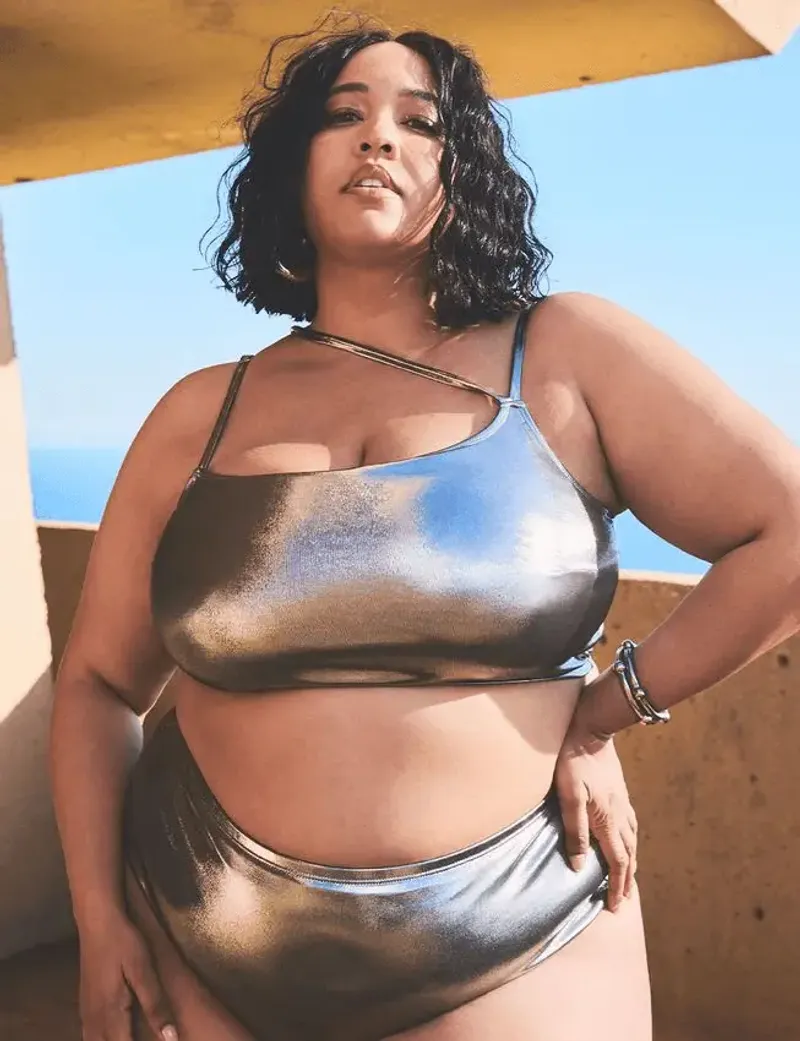 Metallic Swimwear