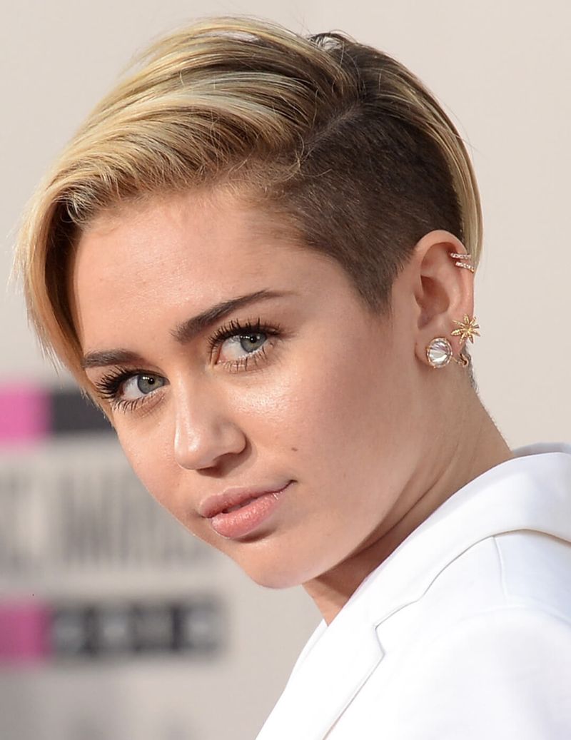 Undercut with Swooped Top