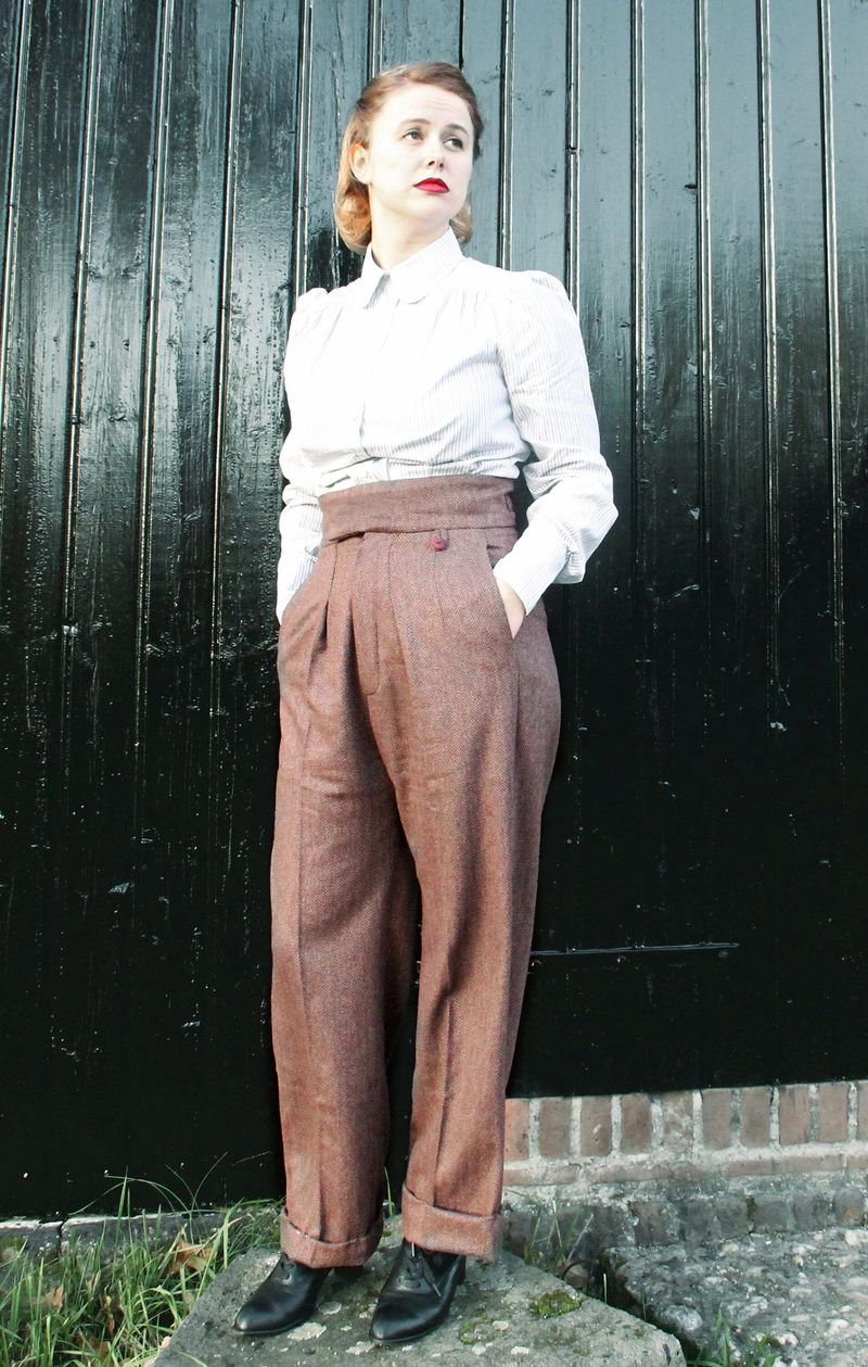 Vintage-Inspired High Waists