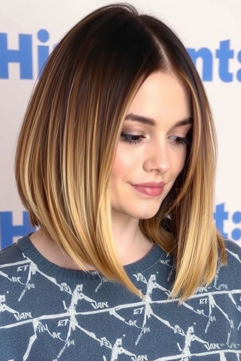 Angled Ombre