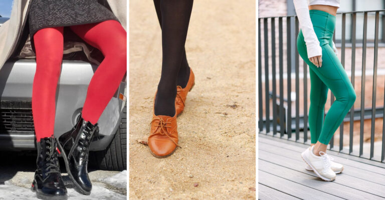 The Bold Girl’s Guide to Colored Tights—Start at the Bottom With These 17 Shoe Pairings