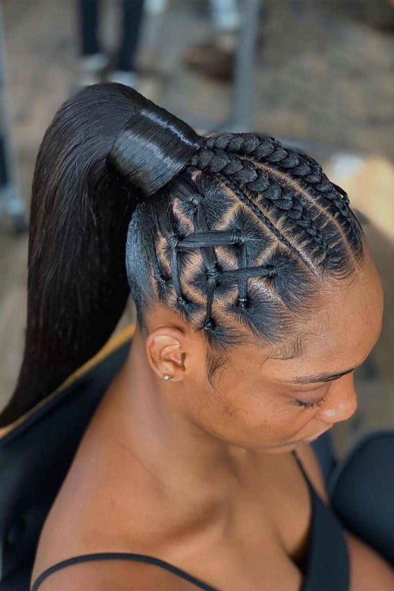 The Braided Ponytail Wrap