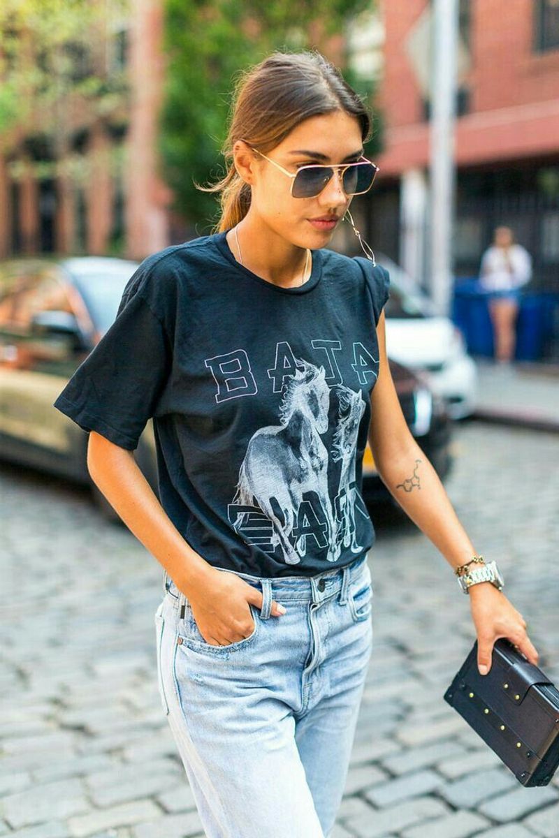 The Vintage Graphic Tee Ensemble