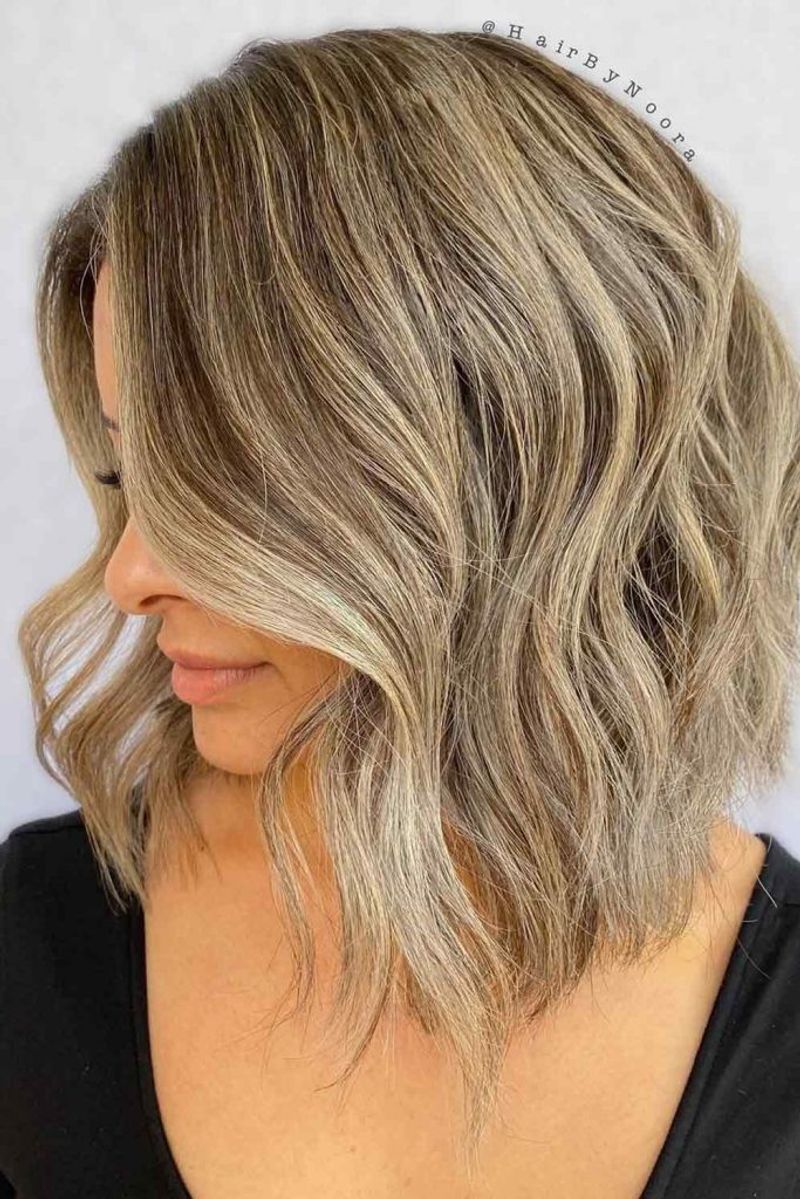 Chic Shoulder Sweep