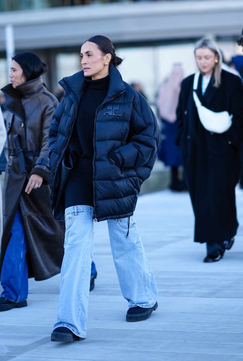 The Sporty Puffer Jacket Look