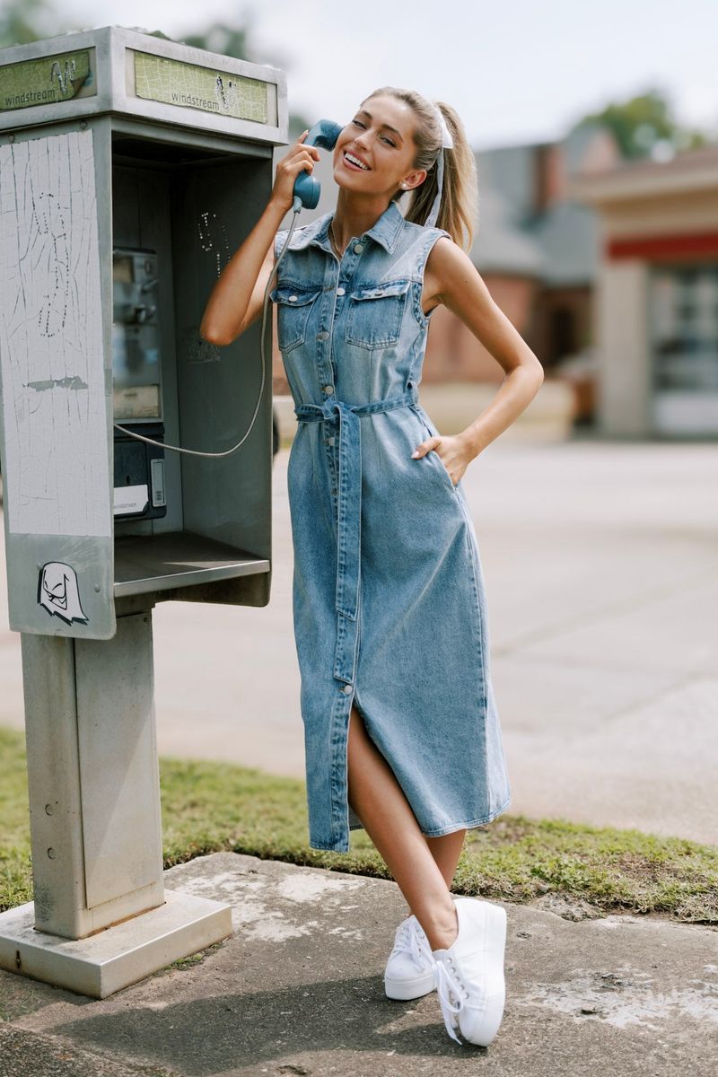 Effortless Denim Dress