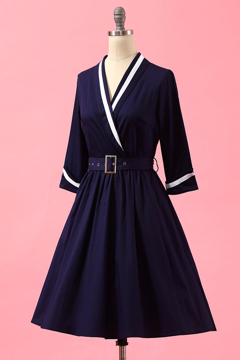 The Nautical Navy Wrap
