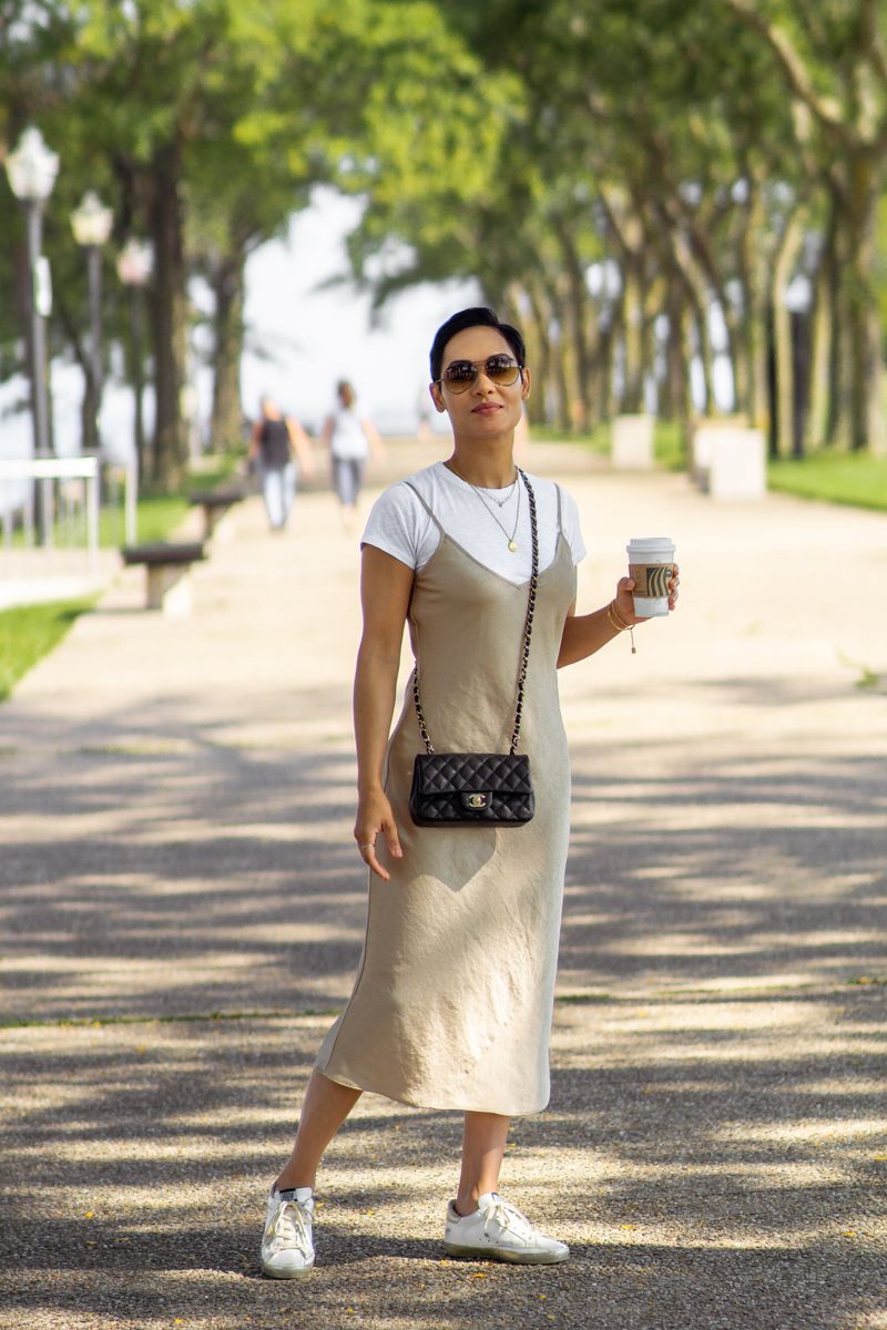 Slip Dress Layering