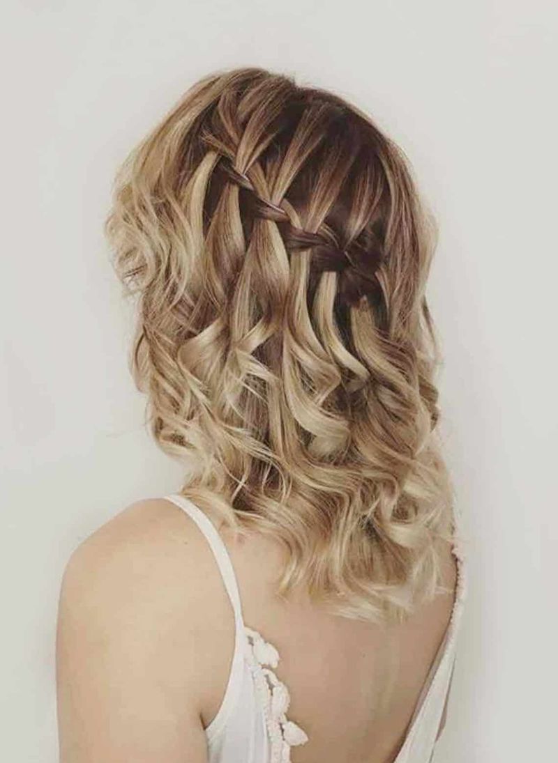 La trenza cascada