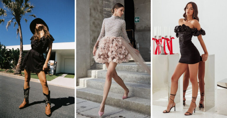 The Perfect Shoe Guide: 17 Stylish Pairings For Mini Dresses