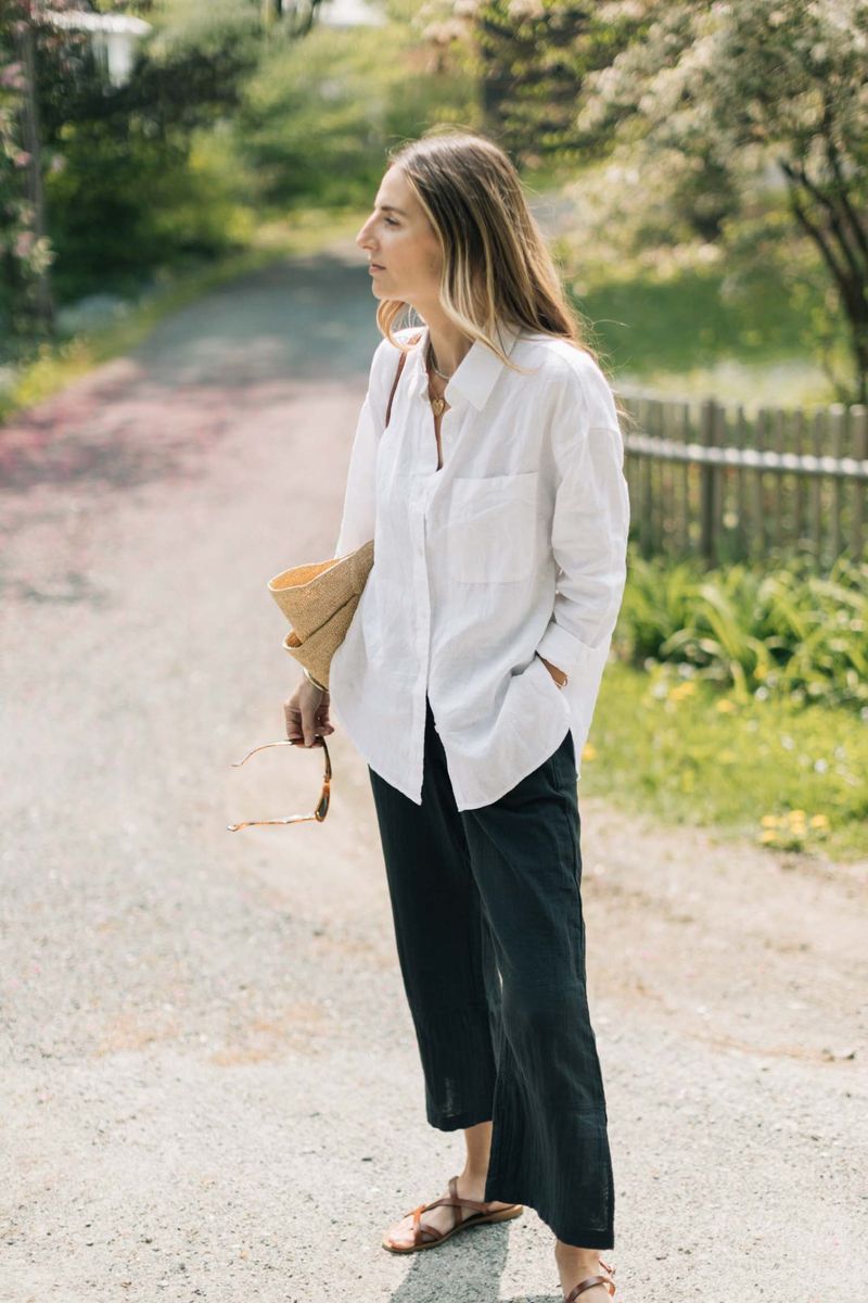 Linen Button-Down Shirt