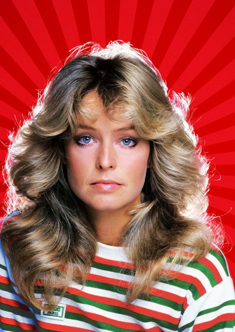 Feathered Farrah Fawcett Flip