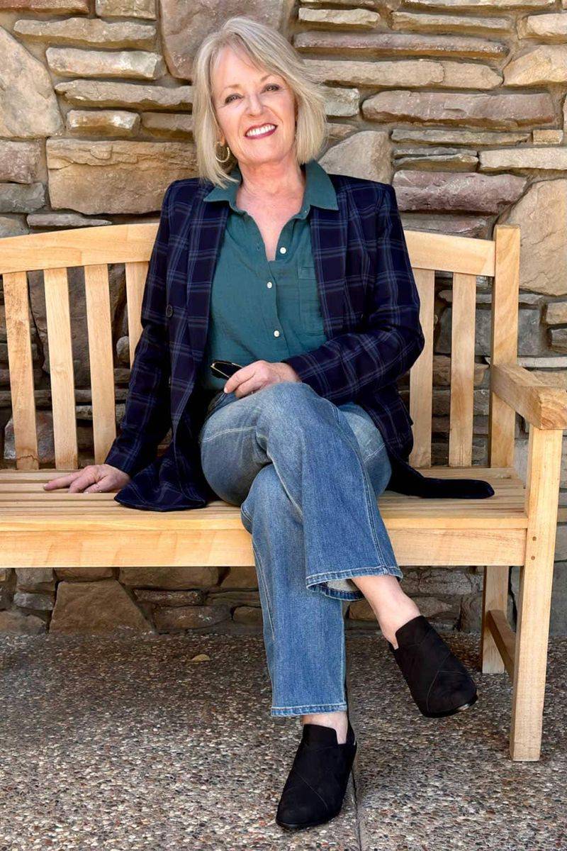 The Tailored Denim Trousers