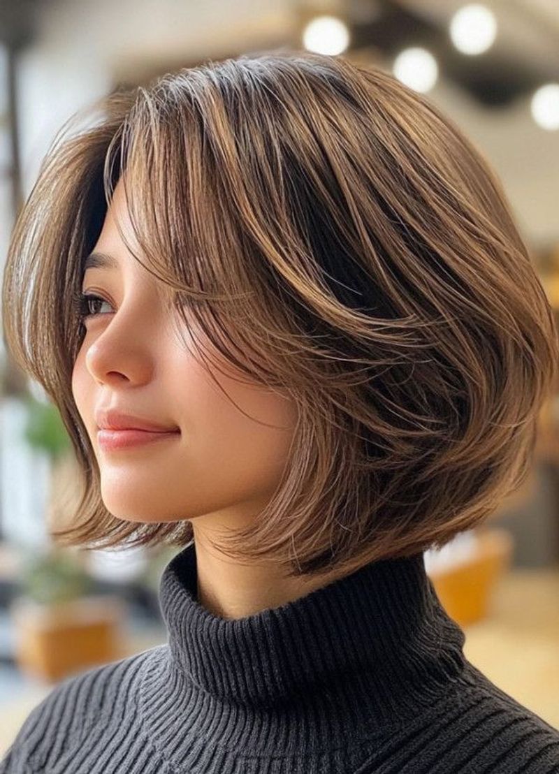 The Modern Layered Bob