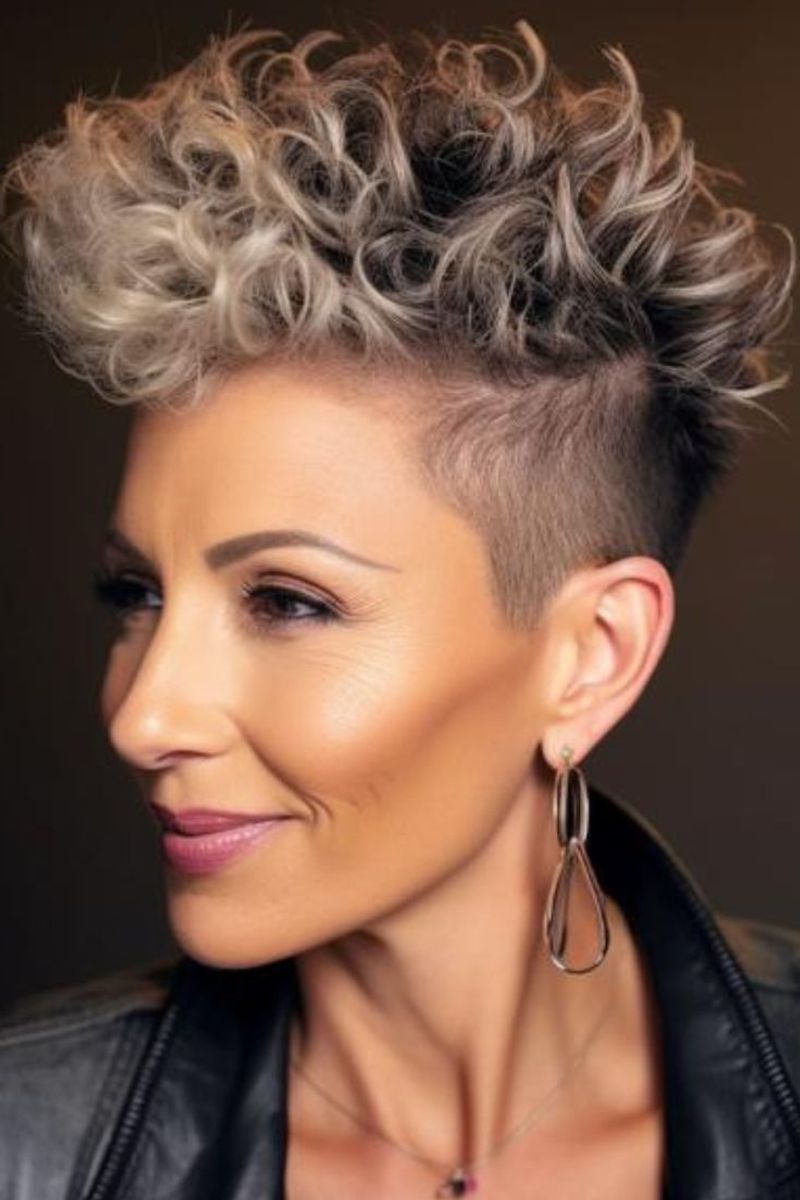 The Curly Mohawk