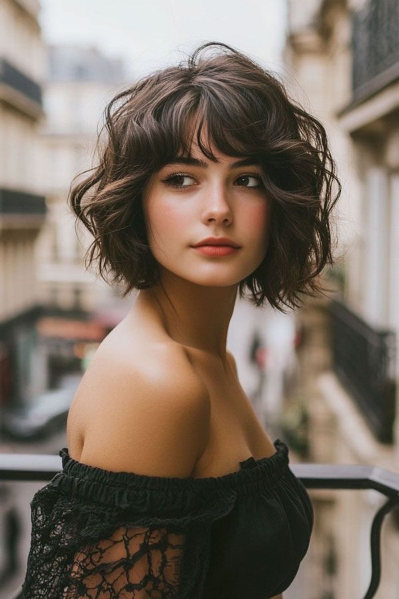 The Romantic Curly Bob