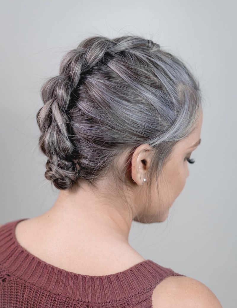The Braided Faux Hawk