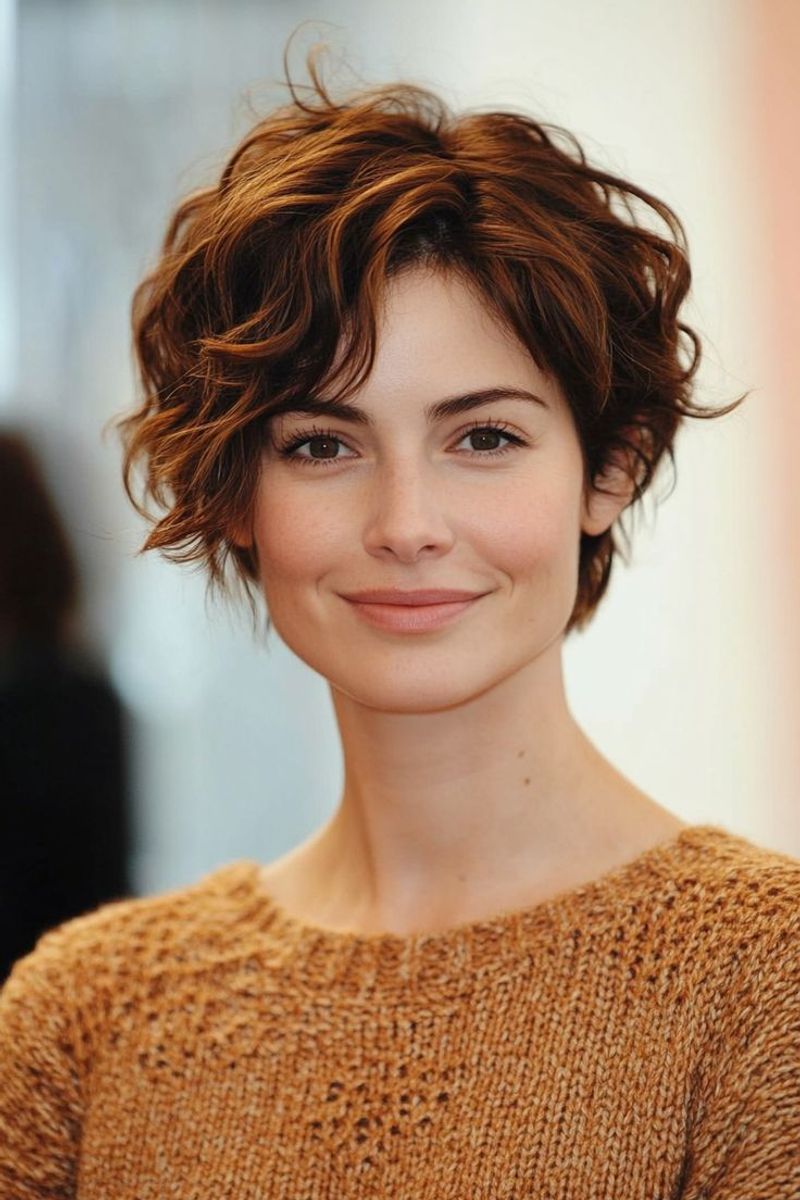 The Tousled Crop With Texture