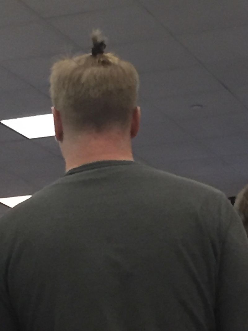 The Misguided Man Bun