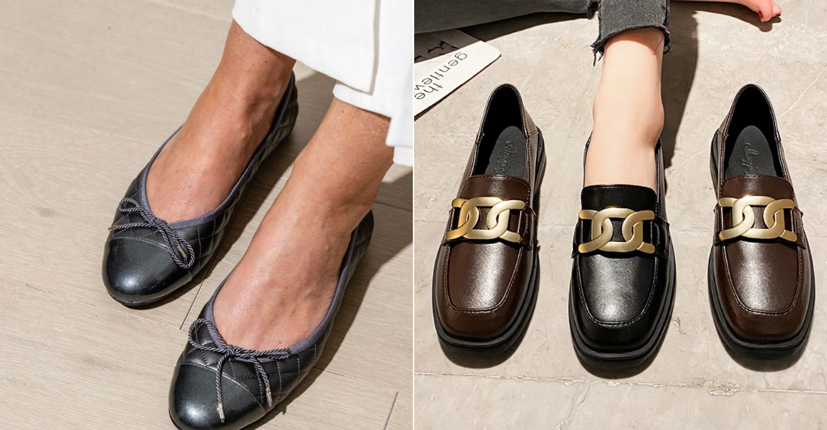 These 15 Flat Shoe Trends Are The Foundation Of Every Elegant Outfit In 2025