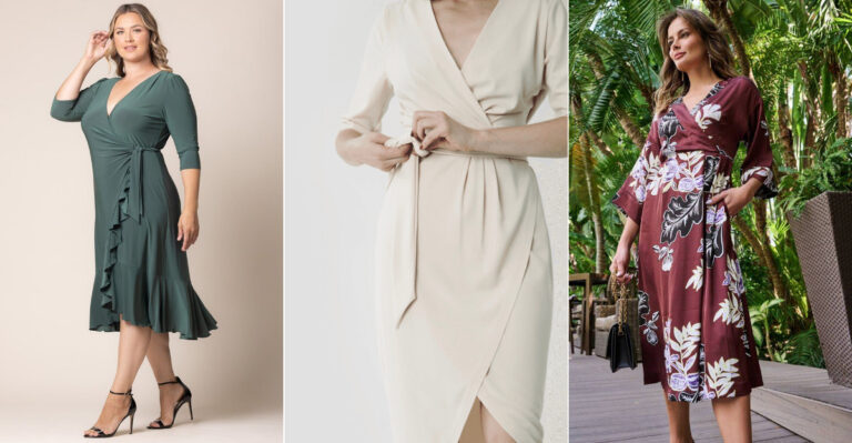 These 20 Wrap Dresses Are So Flattering Women Over 60 Keep Coming Back To Them