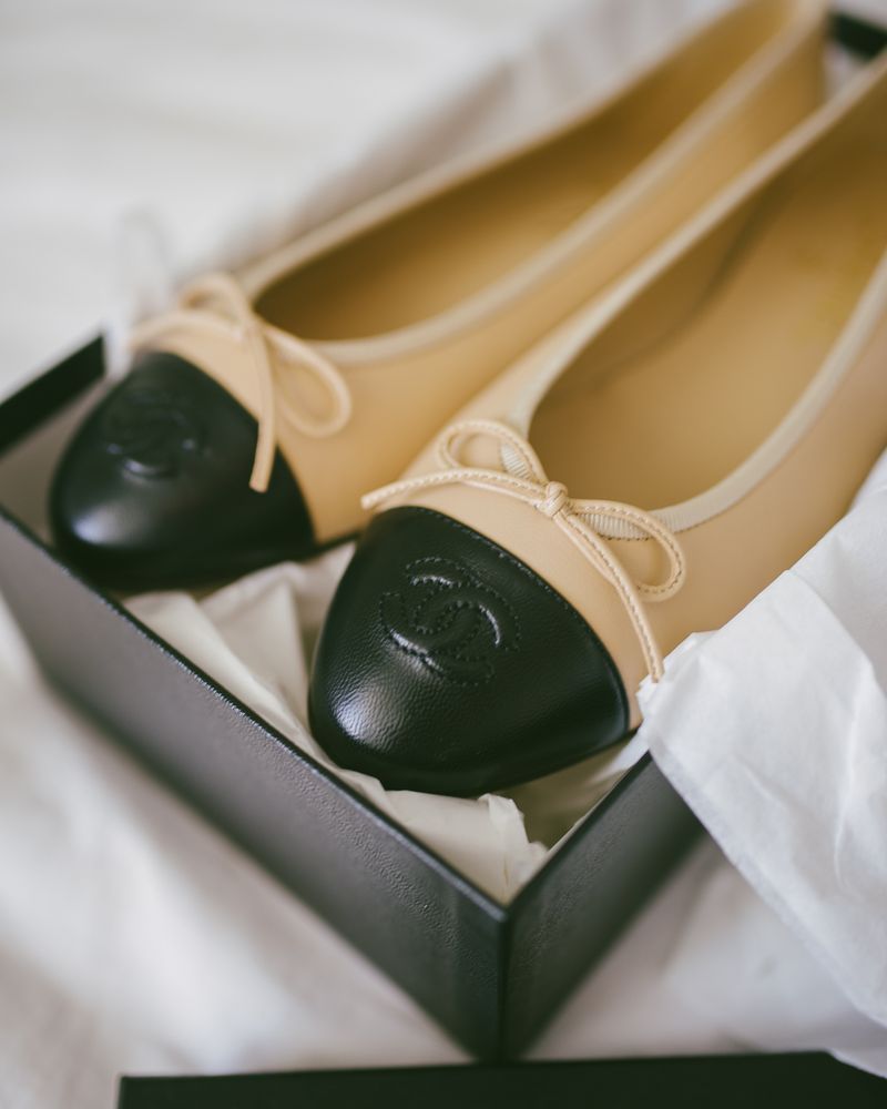 Chanel Lambskin Ballerinas