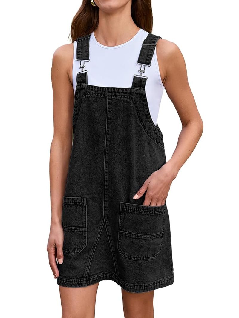 Denim Pinafore Dresses