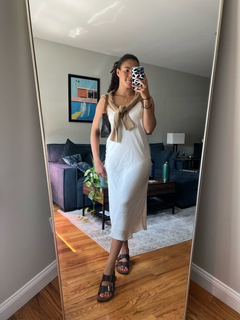 Satin Slip Dress