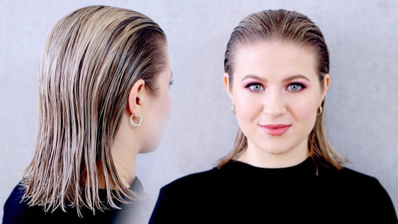 Wet Look Gel Style