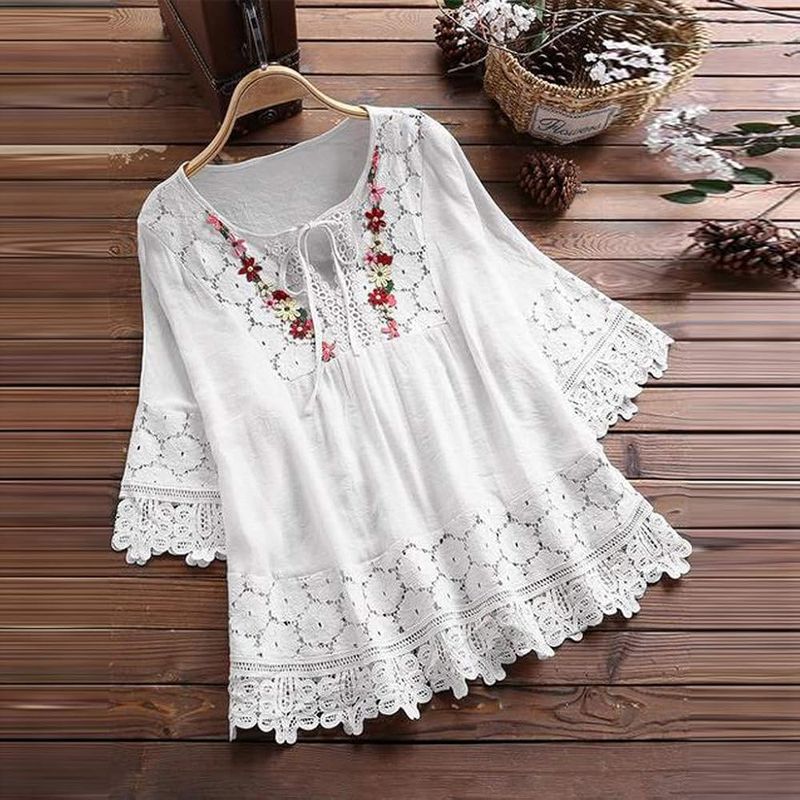 Flowy Bohemian Top