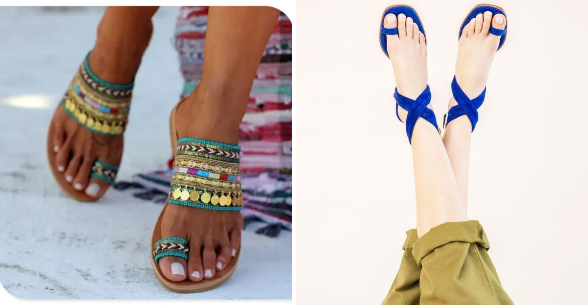 Toe Ring Sandals Are Taking Over NYC—Here Are the 17 Pairs I Spotted in One Walk
