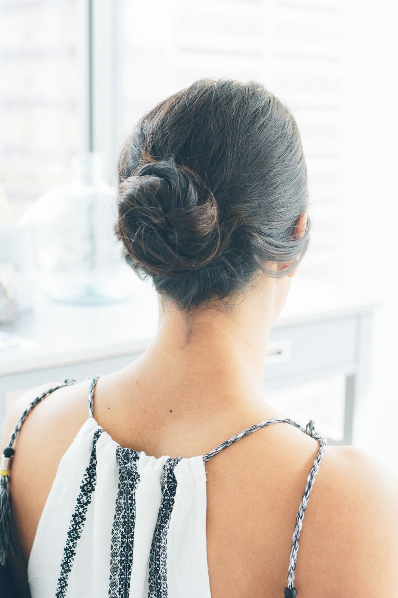 Updo serré
