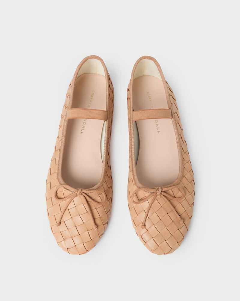 Braided Leather Flats