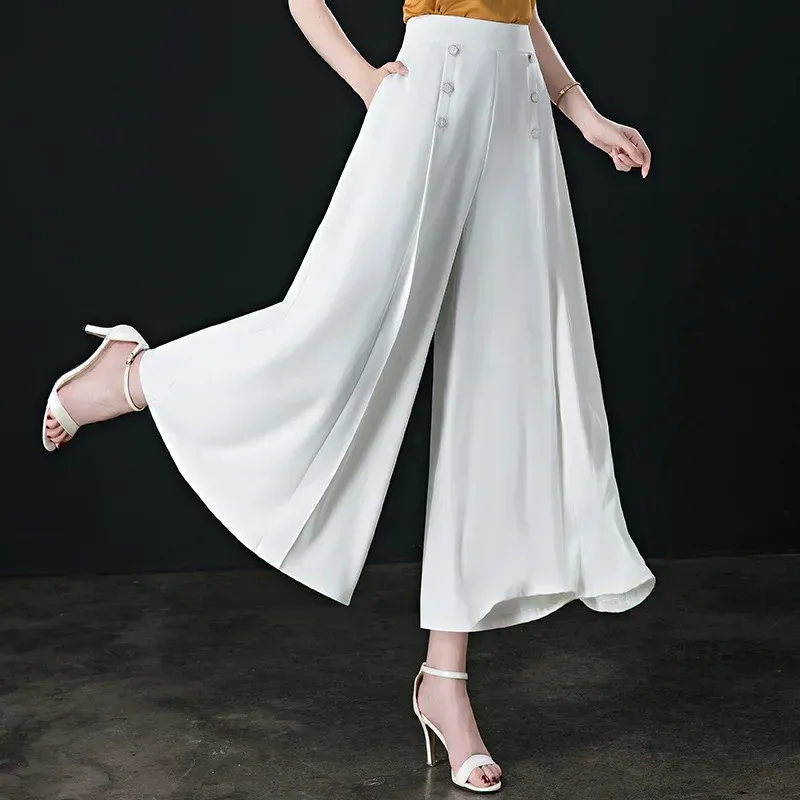 Drapey Cropped Culottes