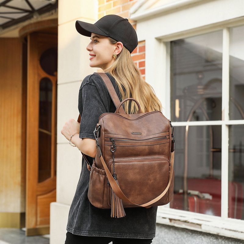 Leather Backpack