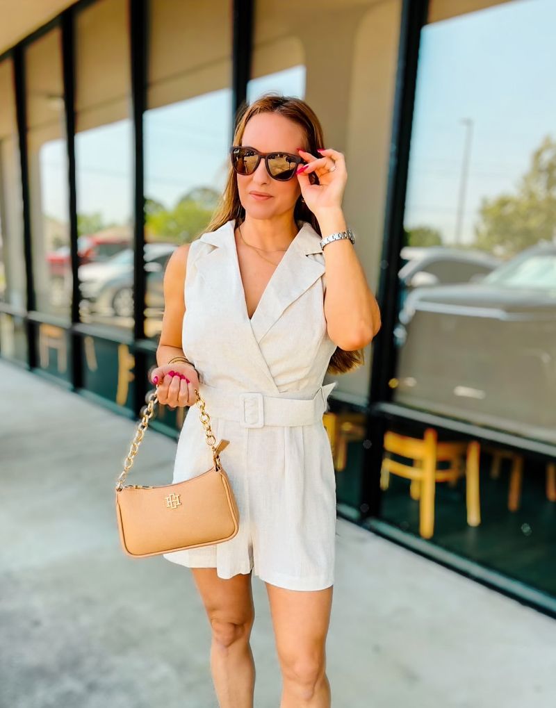 Linen Romper