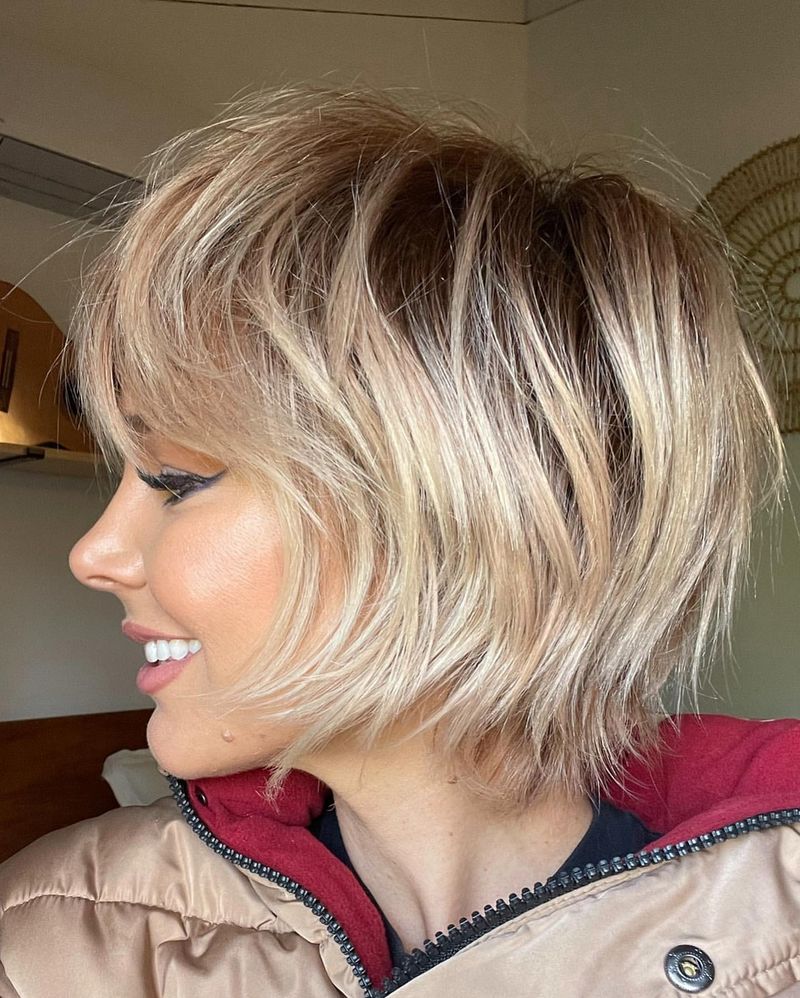 Pixie Bob con las puntas abiertas