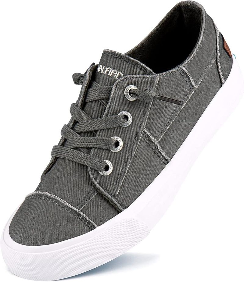 Moisture-Wicking Canvas Sneakers