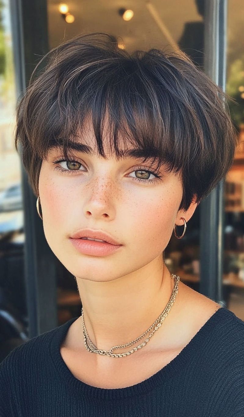 Textured Bowl Cut