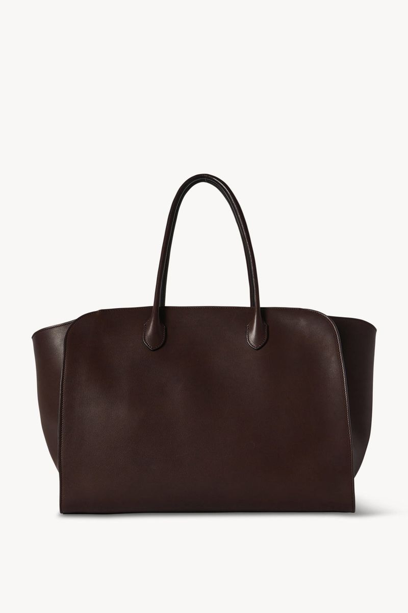 Structured Leather Tote