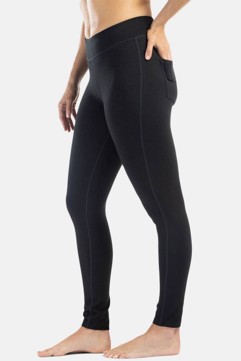 Black Leggings With Pockets