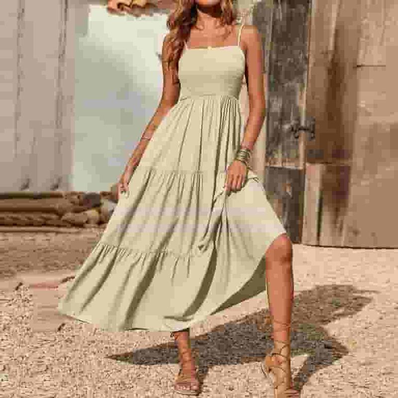 Tiered Maxi Nightgown