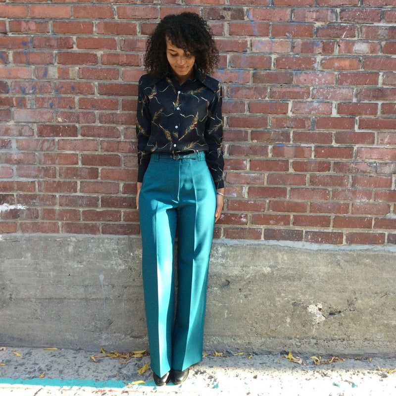 High-Waisted Trousers