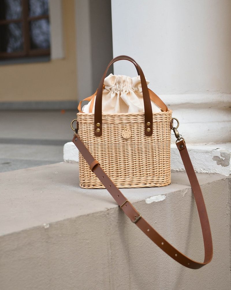 Wicker Crossbody Bags
