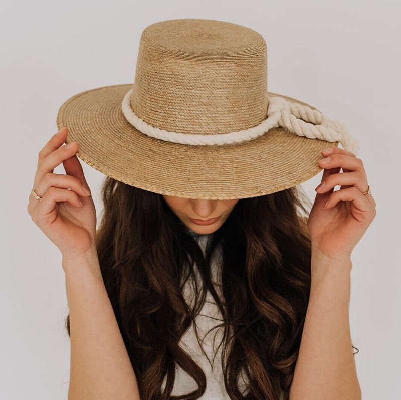 Macramé Beach Hats