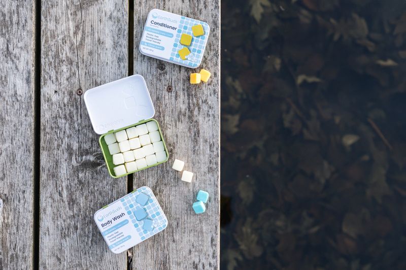 Water-Free Shampoo Tablets