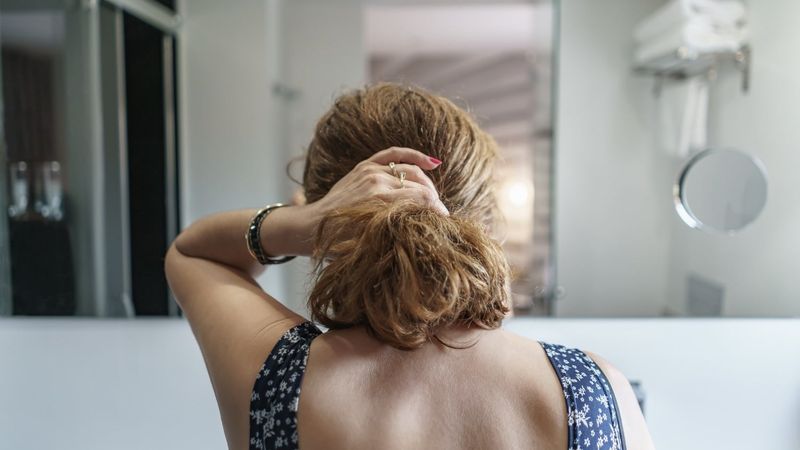 Chignon disordinato